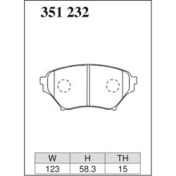 Dixcel Brake Pad 351232