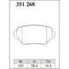 Dixcel Brake Pad 351268