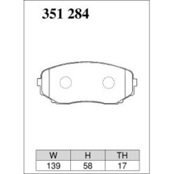 Dixcel Brake Pad 351284