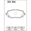 Dixcel Brake Pad 351301