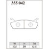 Dixcel Brake Pad 355042