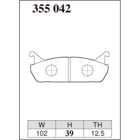 Dixcel Brake Pad 355042
