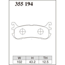 Dixcel Brake Pad 355194