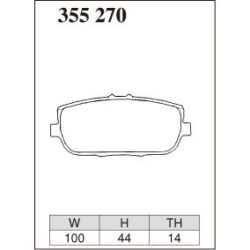 Dixcel Brake Pad 355270