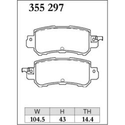 Dixcel Brake Pad 355297