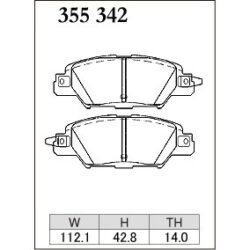 Dixcel Brake Pad 355342
