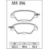Dixcel Brake Pad 355356