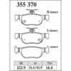 Dixcel Brake Pad 355370