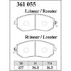 Dixcel Brake Pad 361055