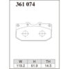 Dixcel Brake Pad 361074