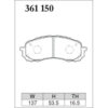 Dixcel Brake Pad 361150