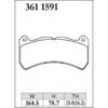 Dixcel Brake Pad 3611591
