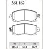 Dixcel Brake Pad 361162