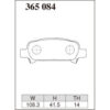 Dixcel Brake Pad 365084