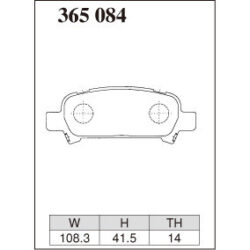 Dixcel Brake Pad 365084