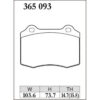 Dixcel Brake Pad 365093