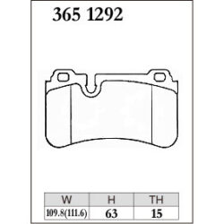 Dixcel Brake Pad 3651292