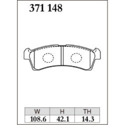 Dixcel Brake Pad 371148