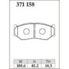 Dixcel Brake Pad 371158