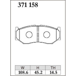 Dixcel Brake Pad 371158