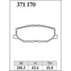 Dixcel Brake Pad 371170