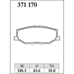 Dixcel Brake Pad 371170
