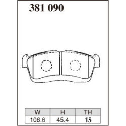 Dixcel Brake Pad 381090