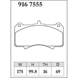 Dixcel Brake Pad 9167555