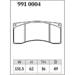 Dixcel Brake Pad 9910004