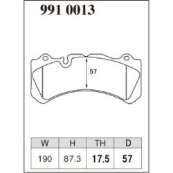 Dixcel Brake Pad 9910013