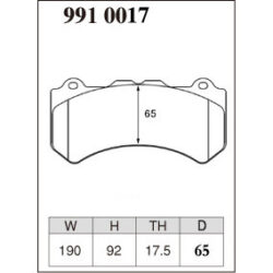 Dixcel Brake Pad 9910017