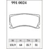 Dixcel Brake Pad 9910024