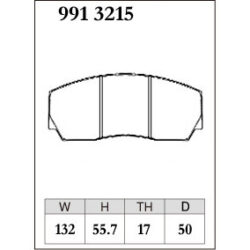 Dixcel Brake Pad 9913215
