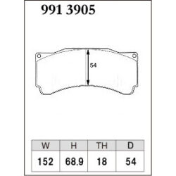 Dixcel Brake Pad 9913905