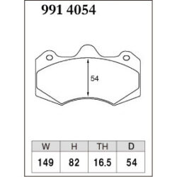 Dixcel Brake Pad 9914054