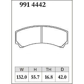 Dixcel Brake Pad 9914442