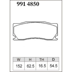 Dixcel Brake Pad 9914850