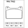 Dixcel Brake Pad 9917912