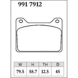 Dixcel Brake Pad 9917912