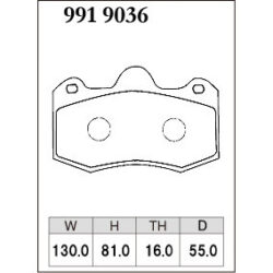 Dixcel Brake Pad 9919036