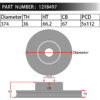 Dixcel Brake Rotor 1218497