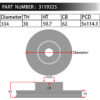 Dixcel Brake Rotor 3119325